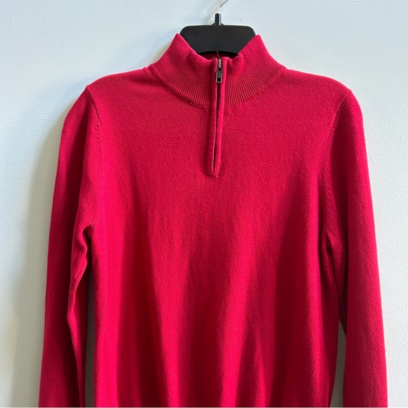 NWOT Class Club Red Mock Neck Pullover Sweater, Size 10-12 Boys - Picture 2 of 7